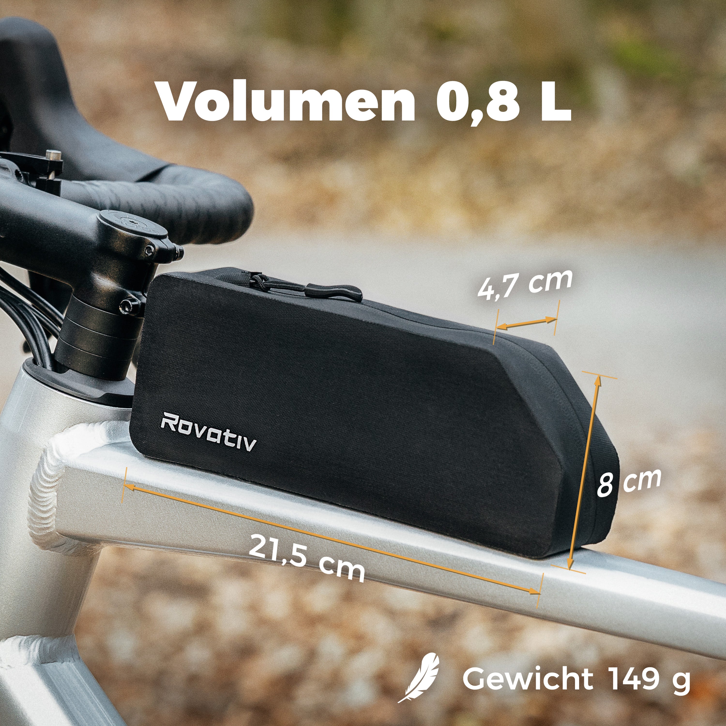 Oberrohrtasche [0,8L]