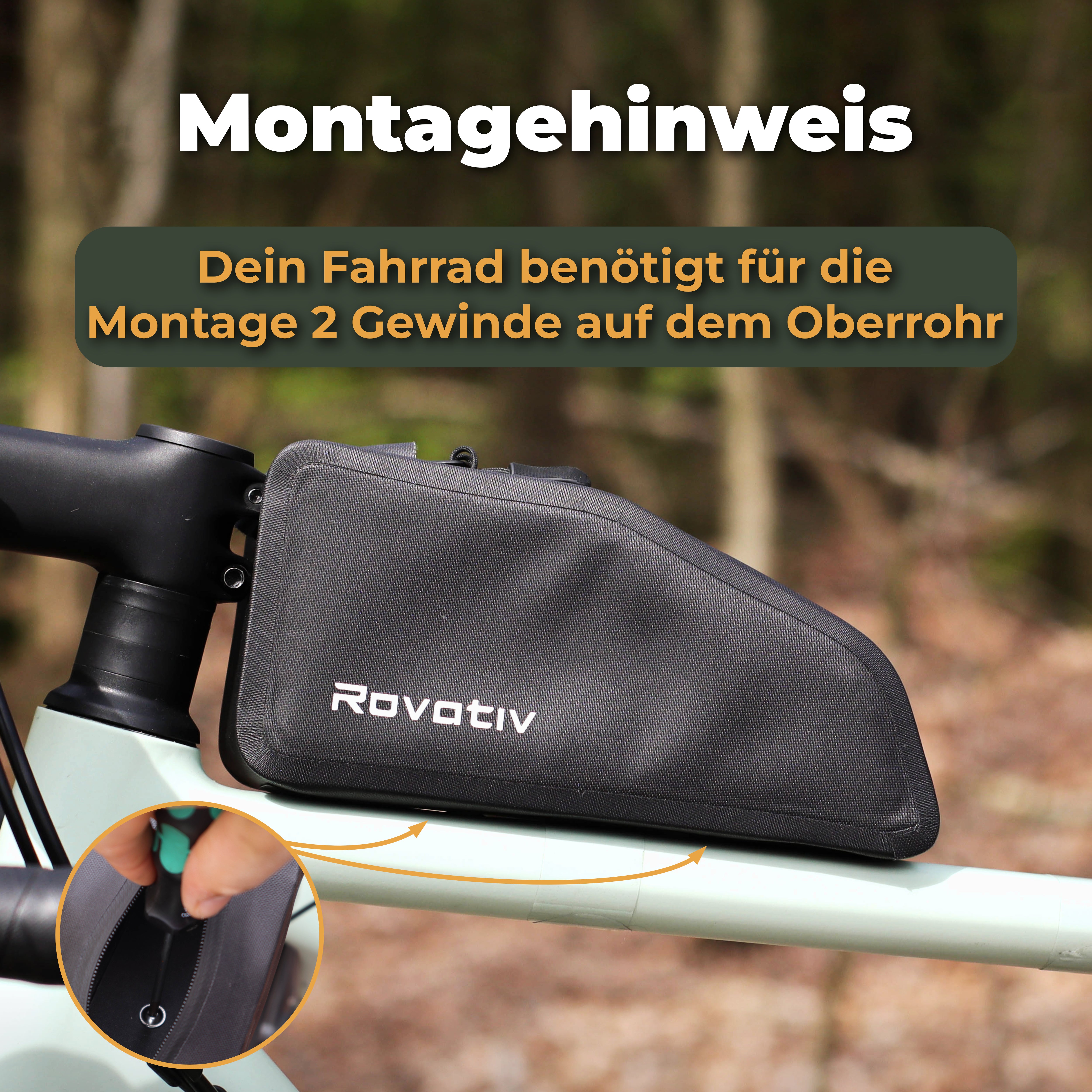 Oberrohrtasche [1L]