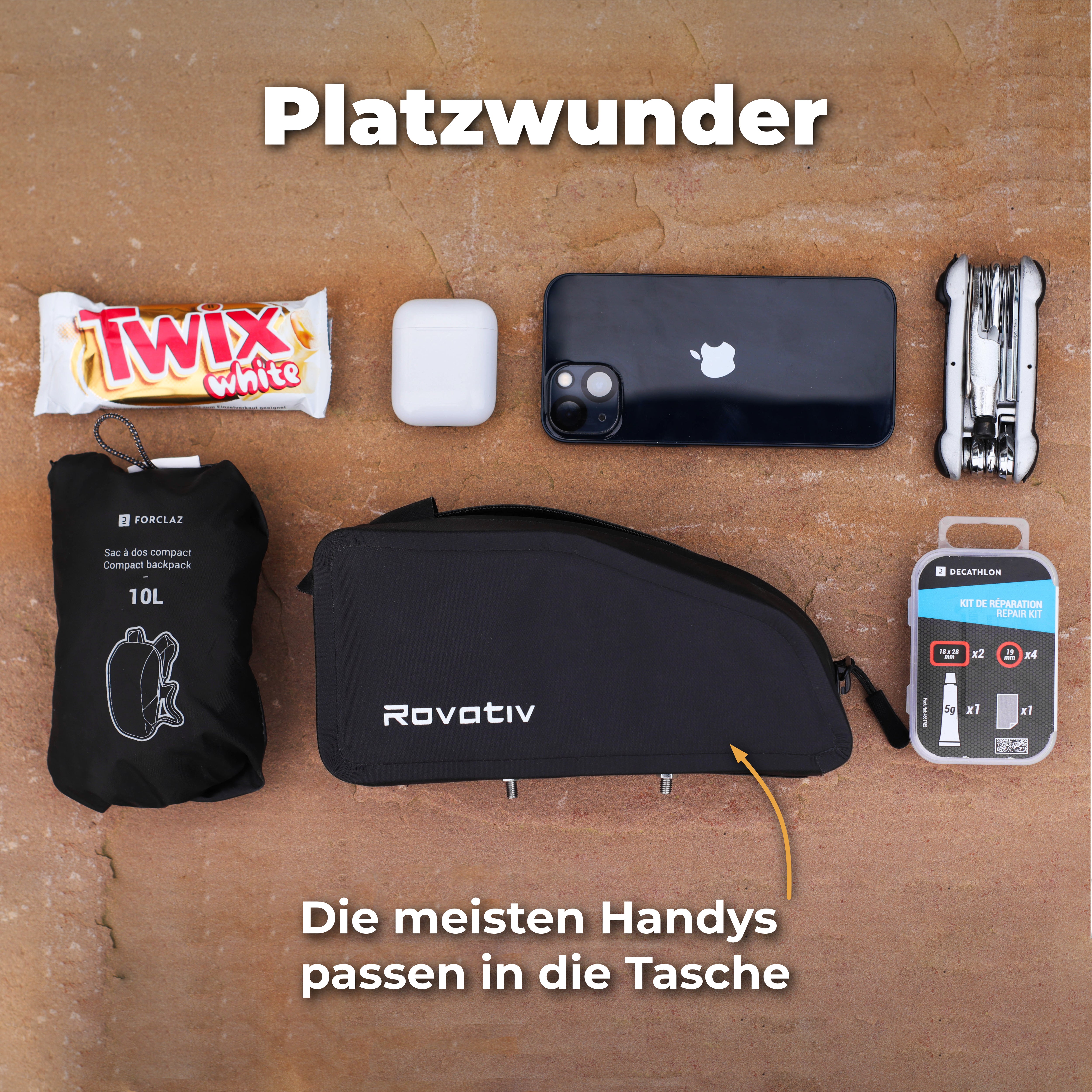 Oberrohrtasche [1L]